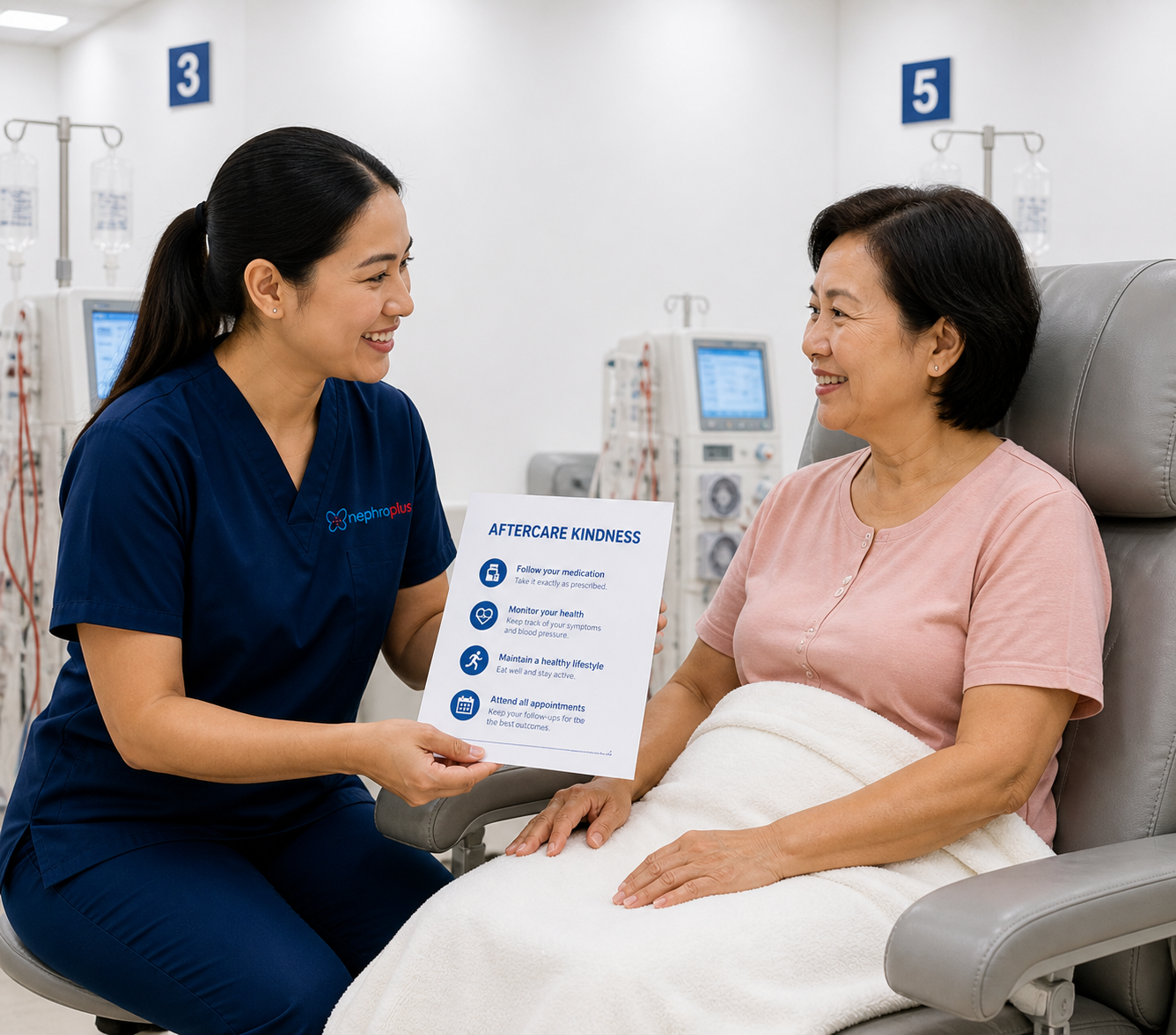 Patient recovery instructions & aftercare guidance